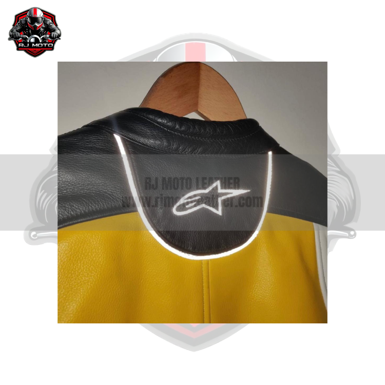 Alpinestars Vintage Streetwear Motorbike Racing Leather Jacket - Alpinestars Handmade Custom Motorcycle Vintage Jacket for Men & Women