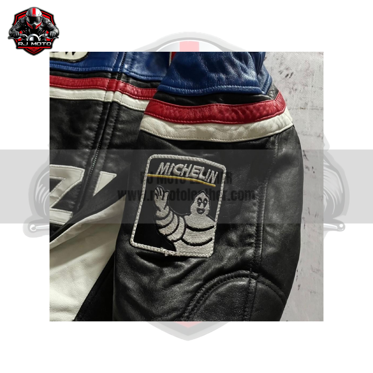 RJ IMAGES (7) Suzuki Vintage Streetwear Motorbike Racing Leather Jacket - Suzuki Handmade Custom Motorcycle Vintage Jacket for Men & Women