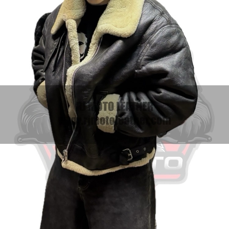 565ad4e9-1847-4e03-8a62-e6ecafdab872 Shearling Bomber Leather Jacket — Vintage Aviator Style for Men | Winter Fashion Essential