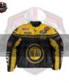 Lucky Strike Vintage Leather Jacket Custom Racing Cowhide