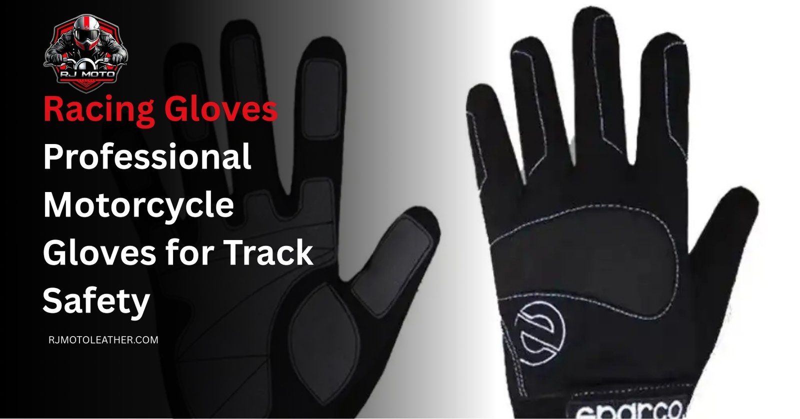 Racing Gloves | CE Certified Leather Protection | RJ Moto