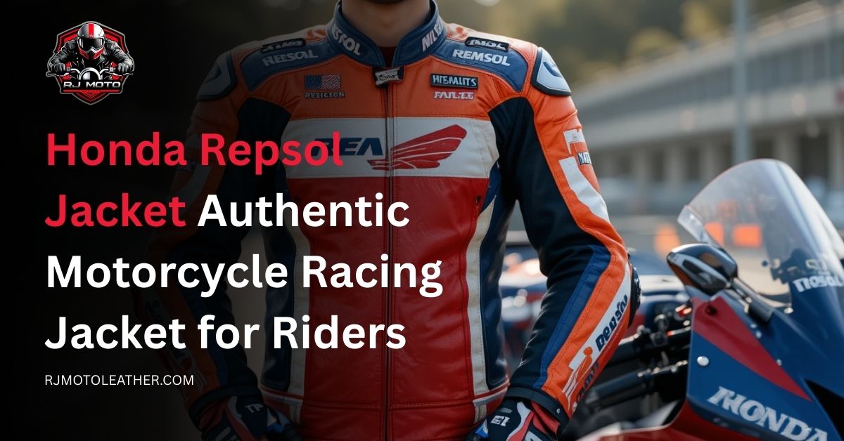 Honda Repsol Jacket Authentic Motorcycle Racing Jacket for Riders