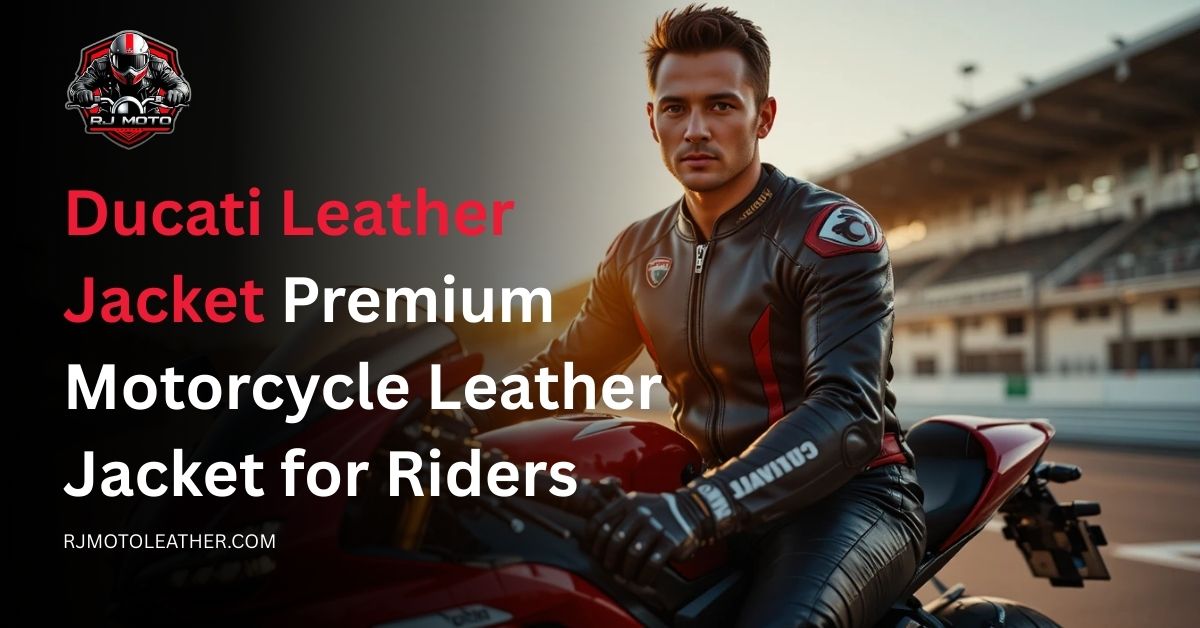 5 Reasons Ducati Leather Jacket Is Best for Riders