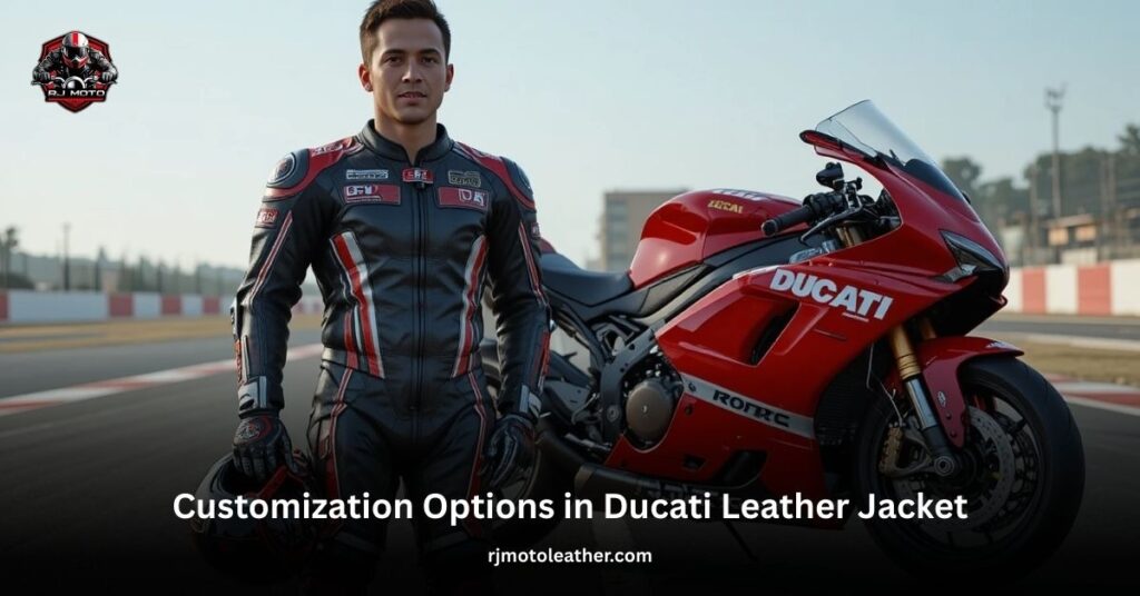 Ducati Leather Jacket Premium Motorcycle Leather Jacket for Riders
