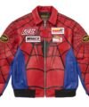 screenshot-14 Supreme X Vanson Leathers Spider-Man Jacket | Red and Black