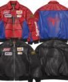 screenshot-17 Supreme X Vanson Leathers Spider-Man Jacket | Red and Black